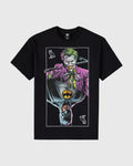 Batman The Joker Mirror Tee Black