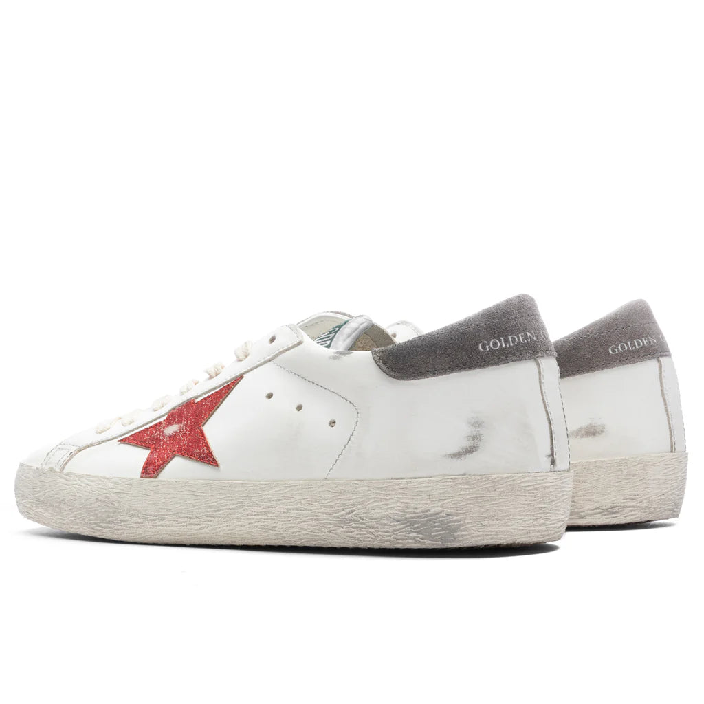 Super Star Laminated Star White Red Dark
