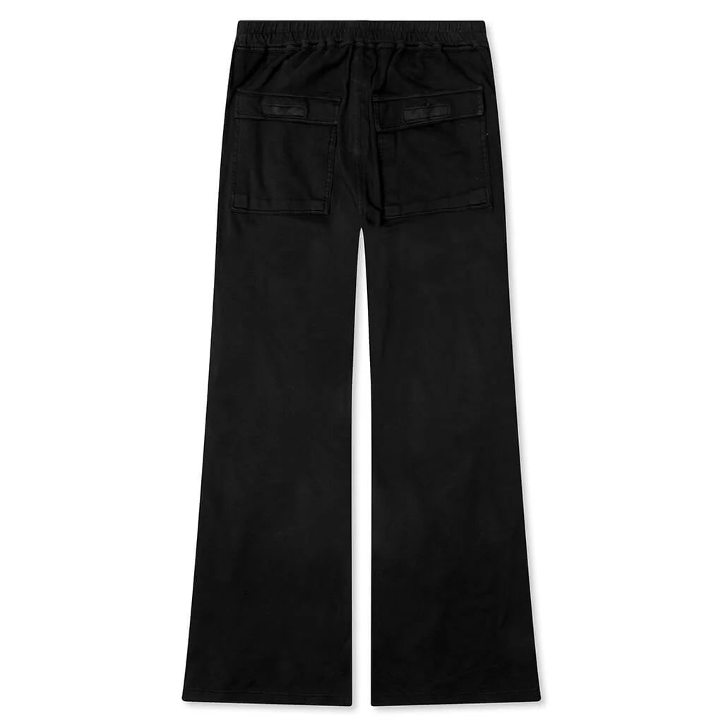 Brushed Jersey Pusher Pants Black