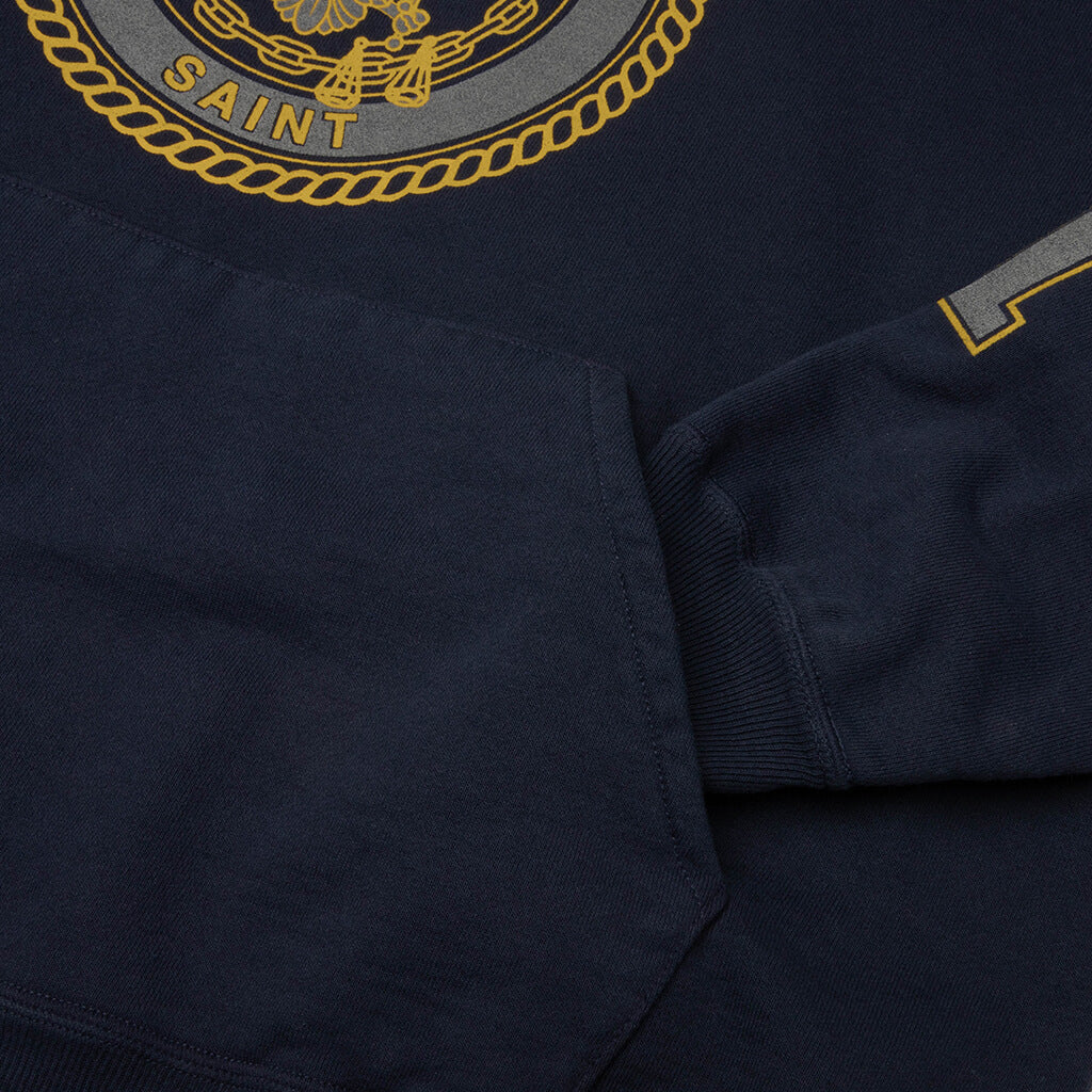 Saint Seal Hoodie Navy
