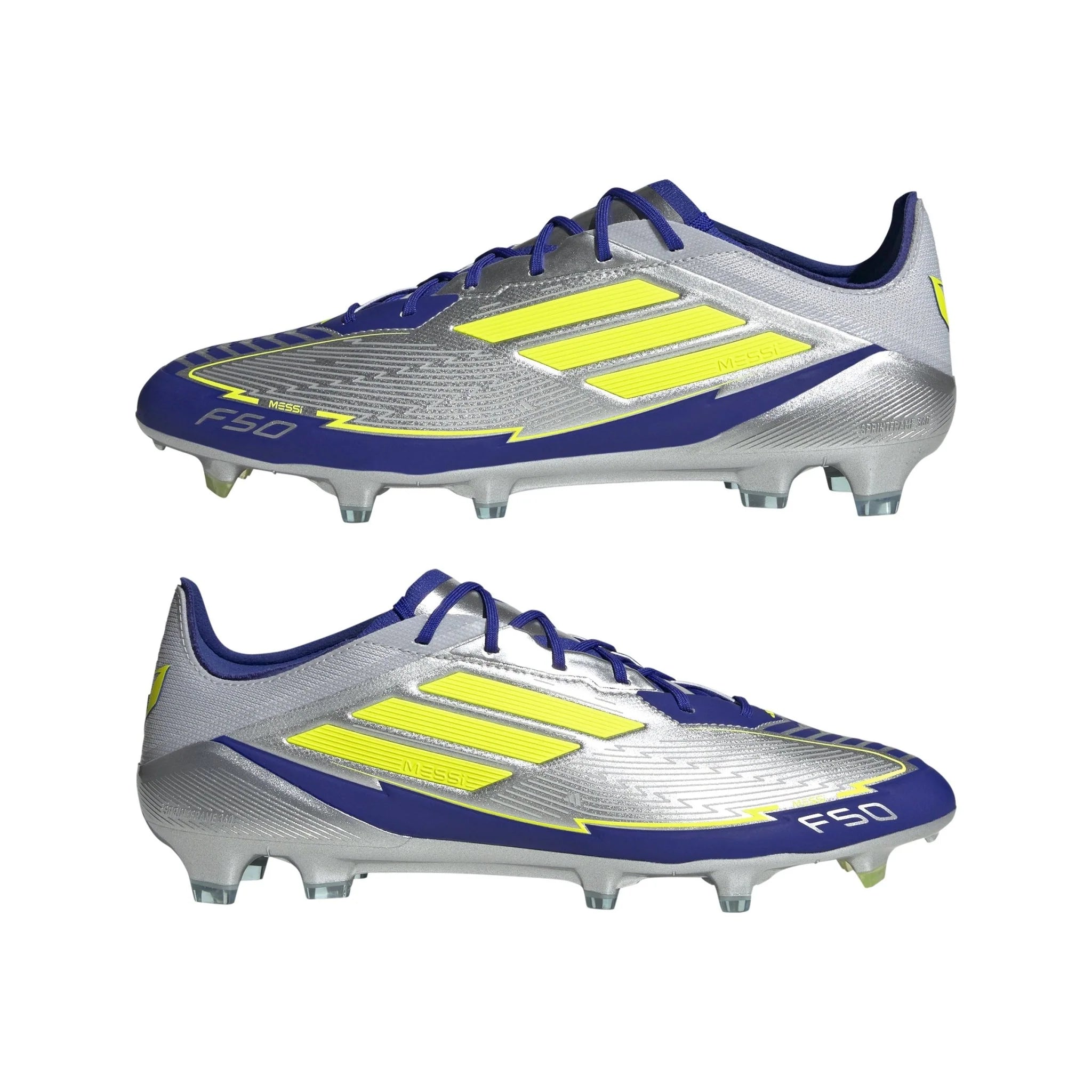 adidas F50 Elite Messi Firm Ground Boots Silver