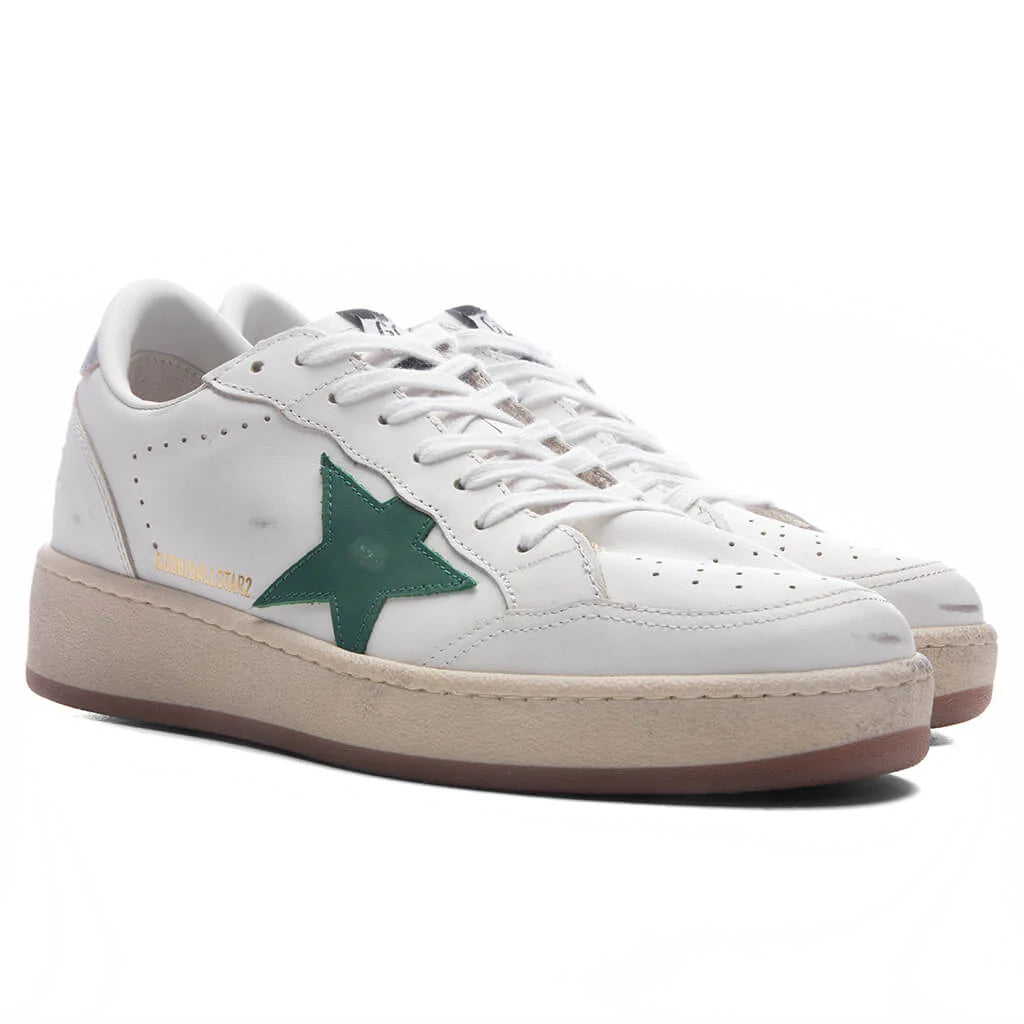 Ball Star 2 White Green Silver