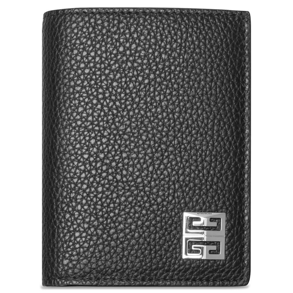 Grained Leather 4G Wallet Black