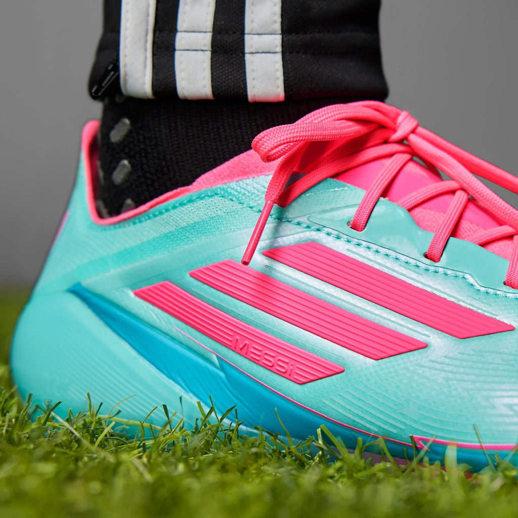 adidas F50 Elite Messi Firm Ground Boots Aqua Pink