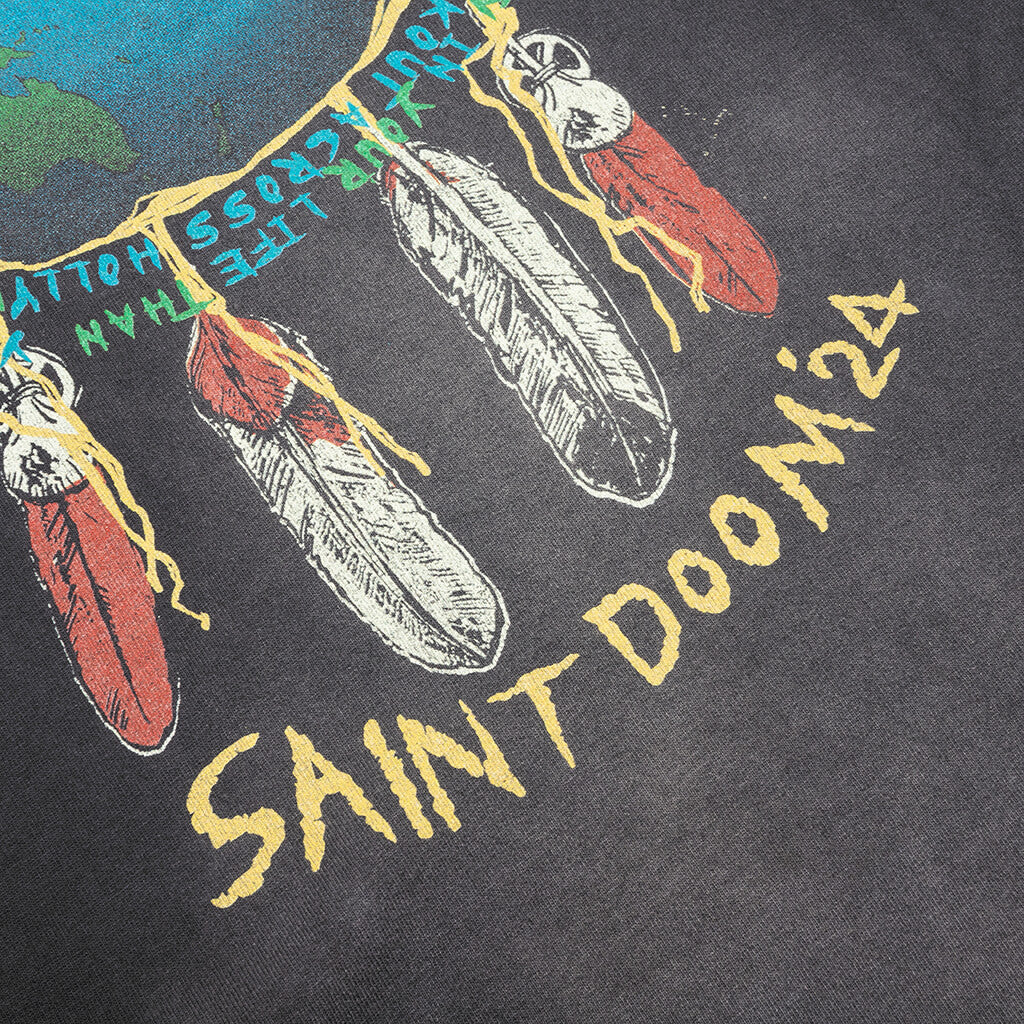 Saint Michael x Last Man Holy Ghost S S Tee Black