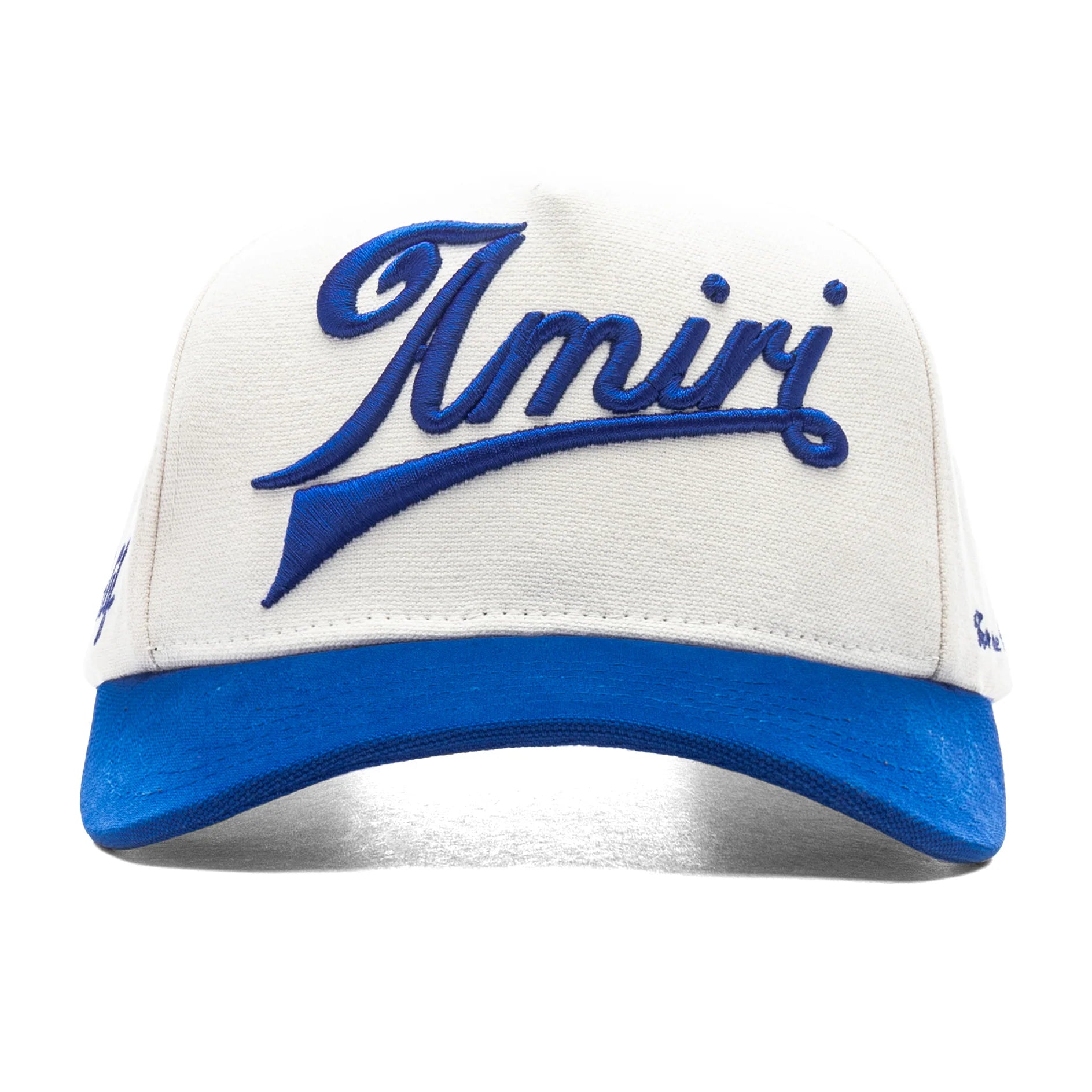 Two Tone Canvas Hat True Blue