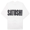 Jumbo Font Oversized Tee White