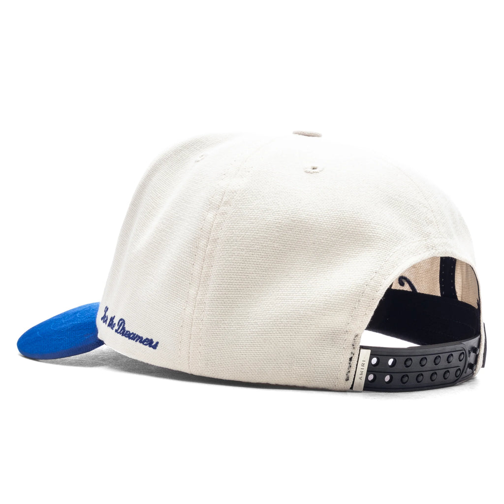 Two Tone Canvas Hat True Blue