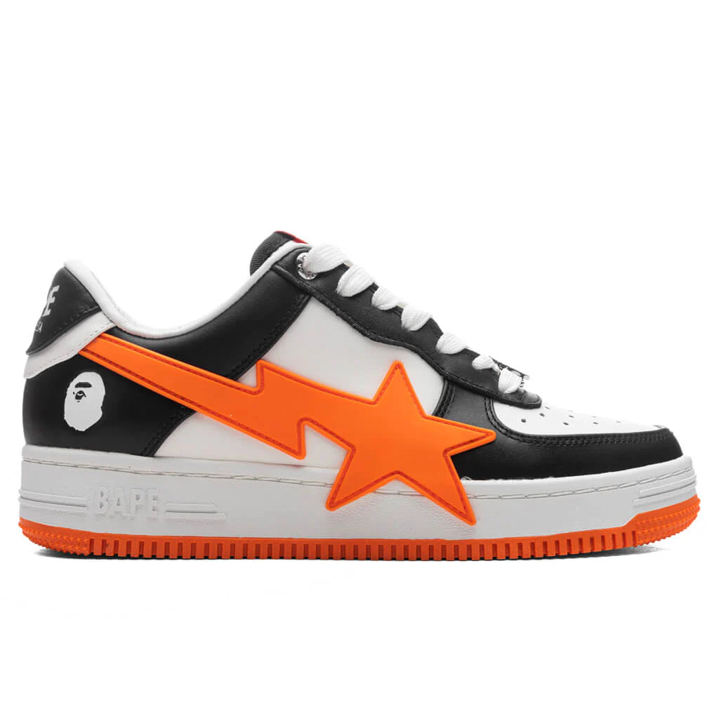 Womens Bape STA OS 2 Black Orange