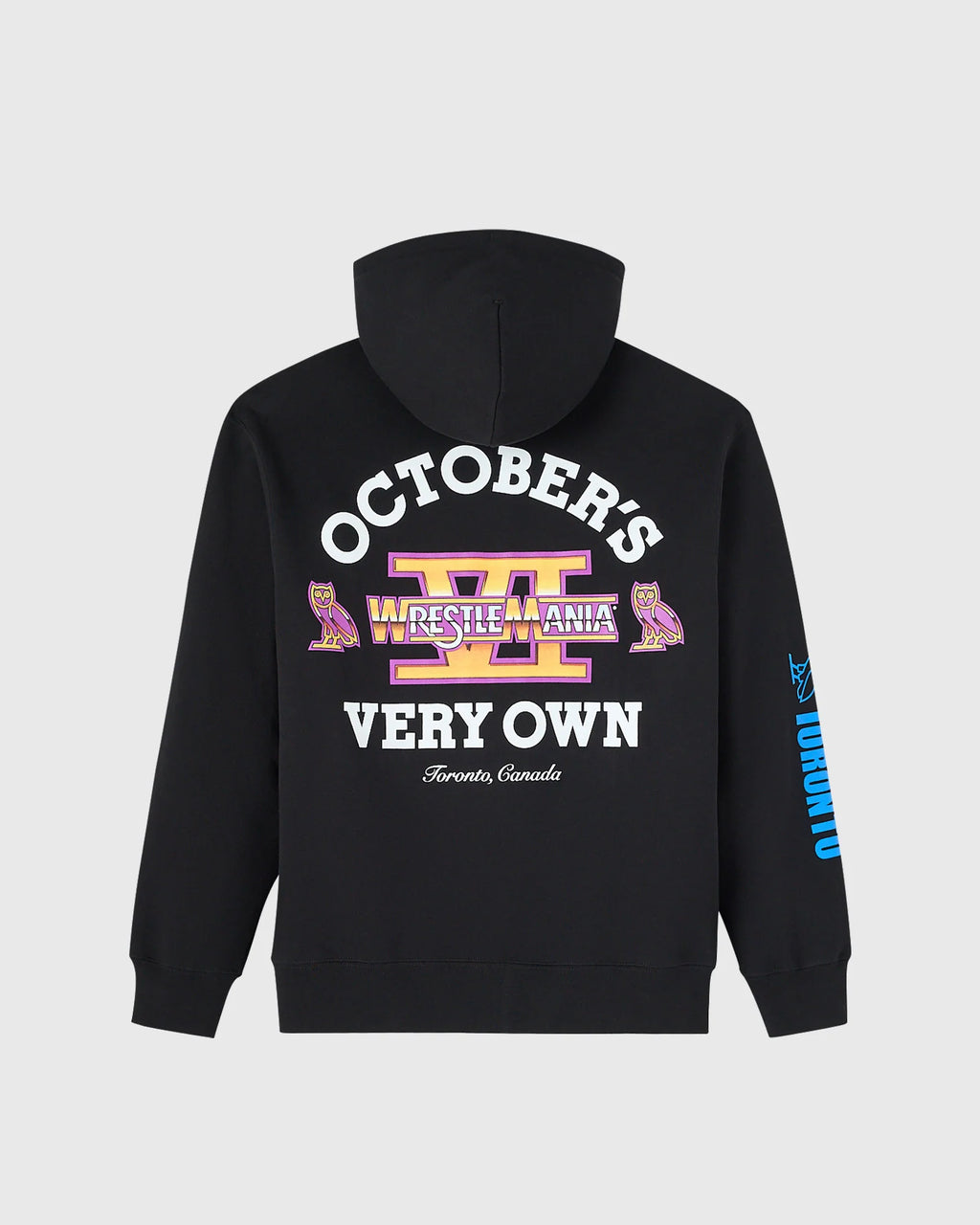 WWE Wrestlemania VI Full Zip Hoodie Black
