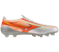 Mizuno Alpha III Japan FG Mens Soccer Cleats White Orange
