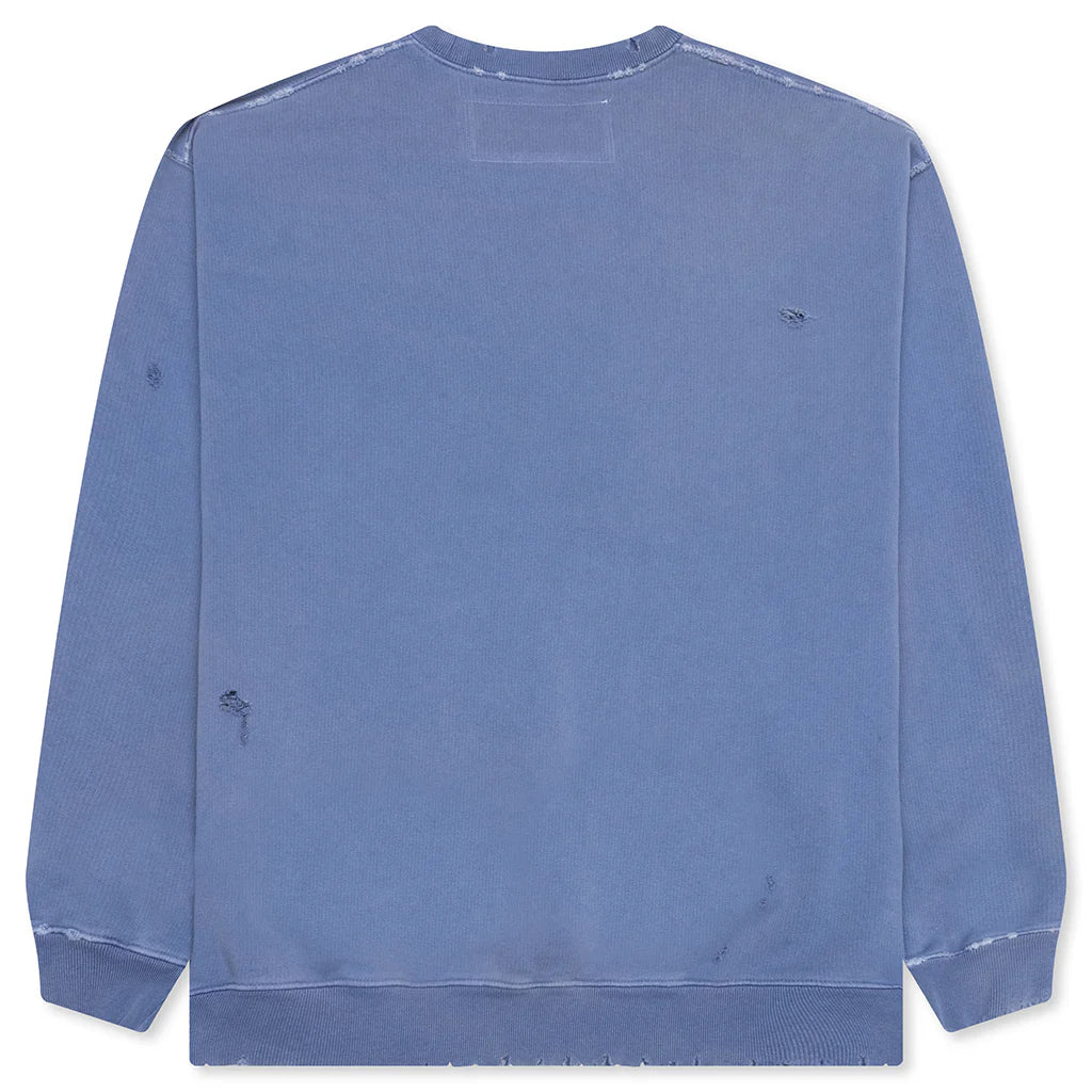 Savage Sweat L S Shirt Blue
