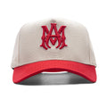 Ma Canvas Hat Alabaster Red