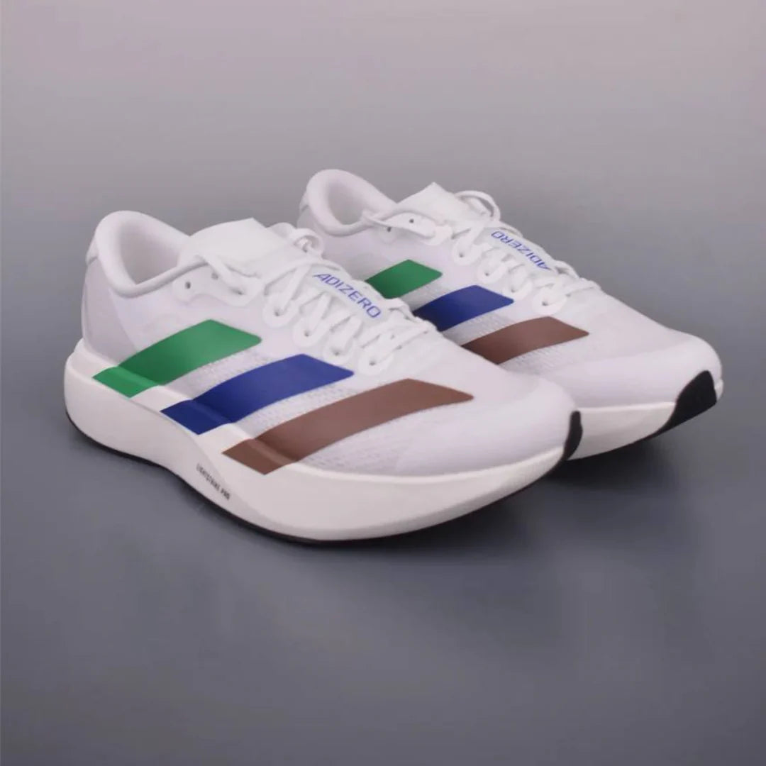 Adidas Adizero EVO SL Branco Verde Azul Marrom