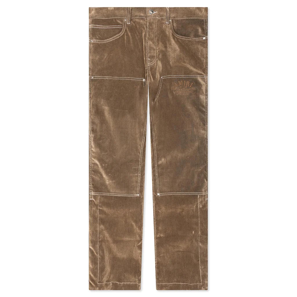Flocked Carpenter Tan