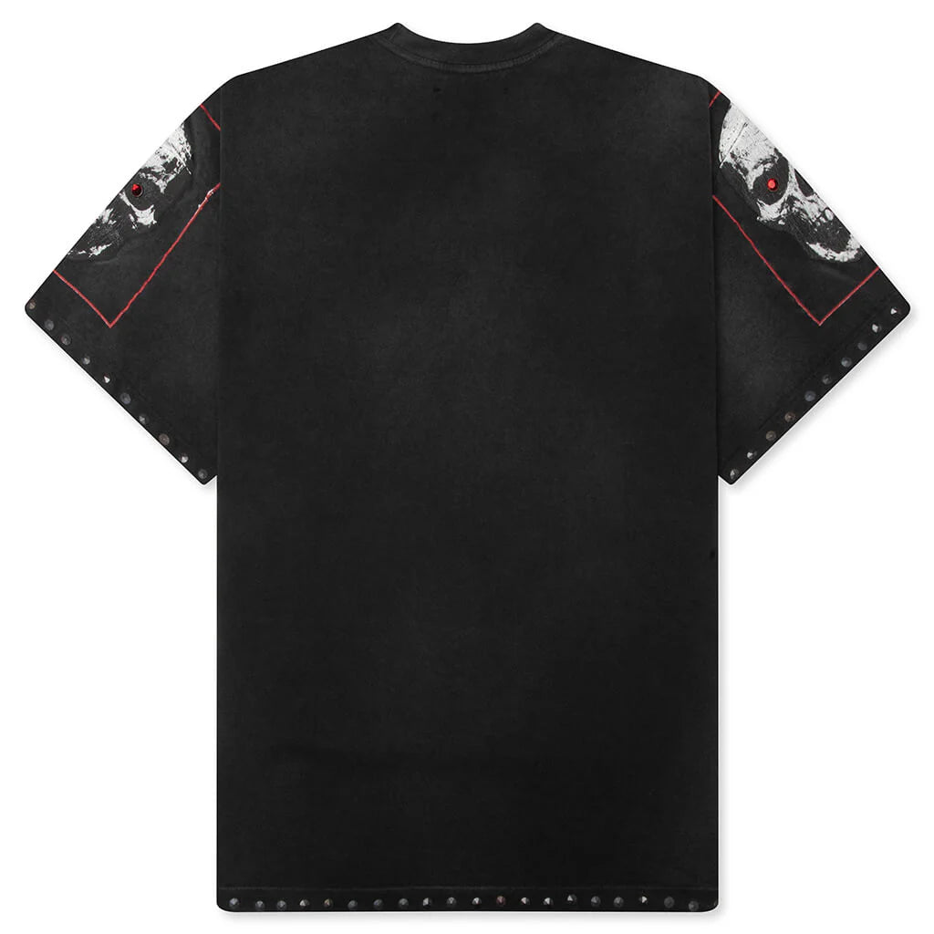 Satoshi Sent Me Tee Washed Black