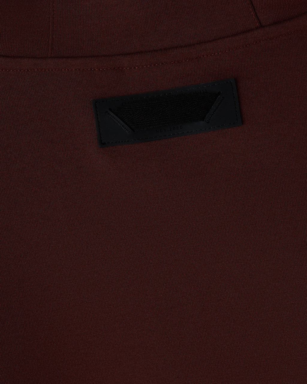 Double Knit Script Hoodie Cocoa