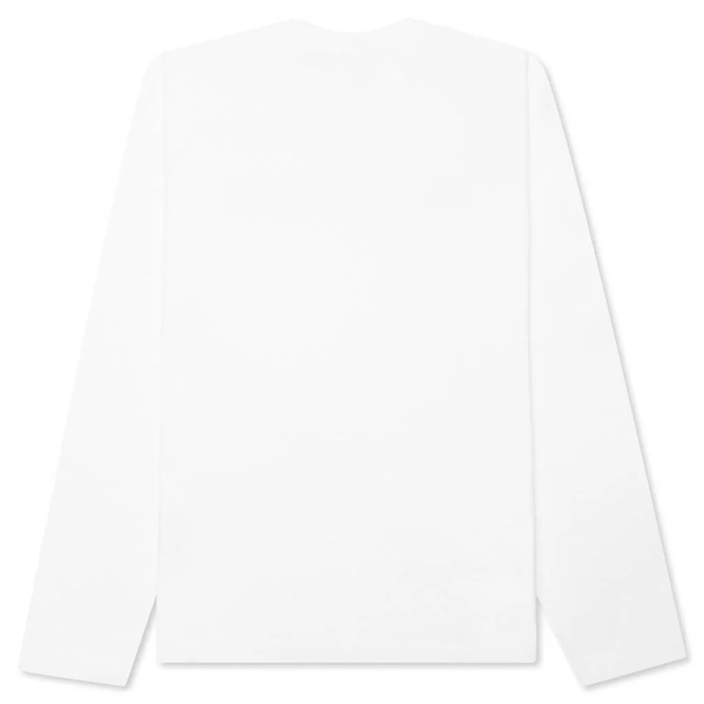 Long Sleeve Logo T Shirt Porcelain