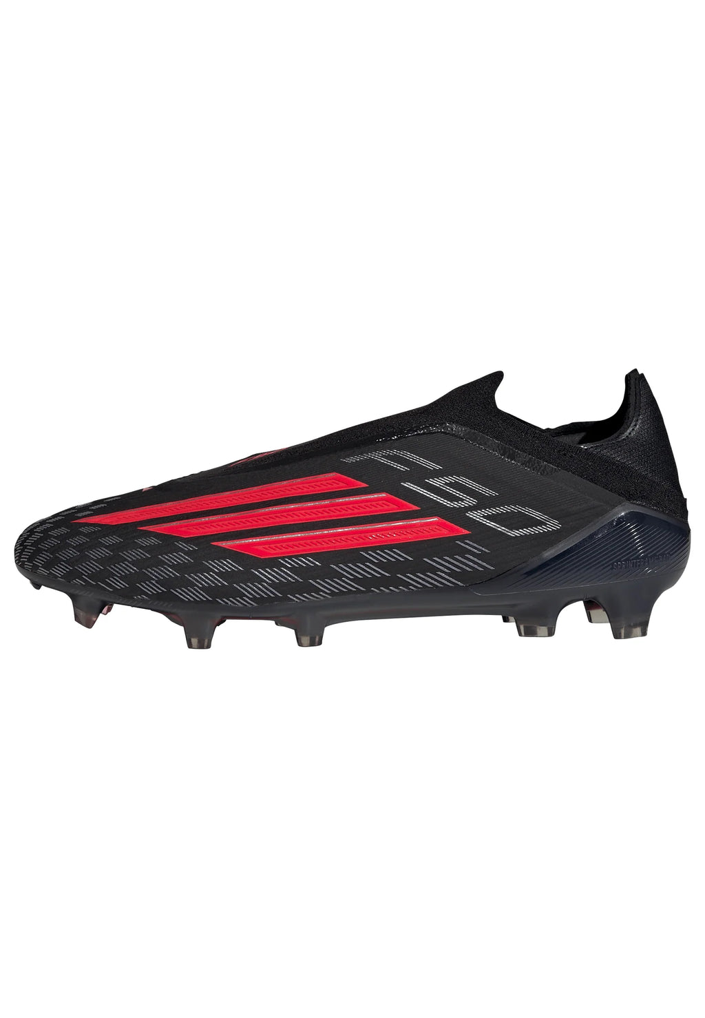 adidas F50 Elite Laceless FG Firm Ground Mens Soccer Cleats Black Red