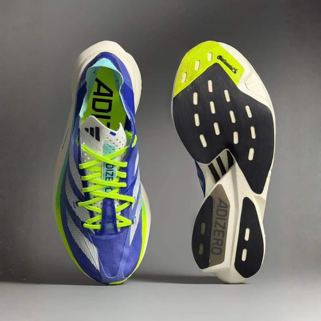Adidas Adizero Adios Pro 3 Azul Royal Verde Neon
