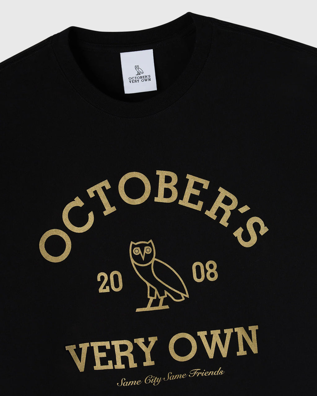Collegiate Tee Black