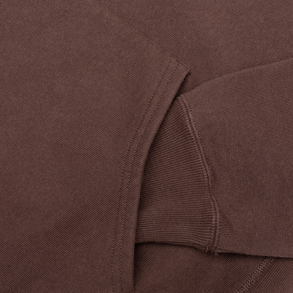 Heavyweight Hoodie Brown