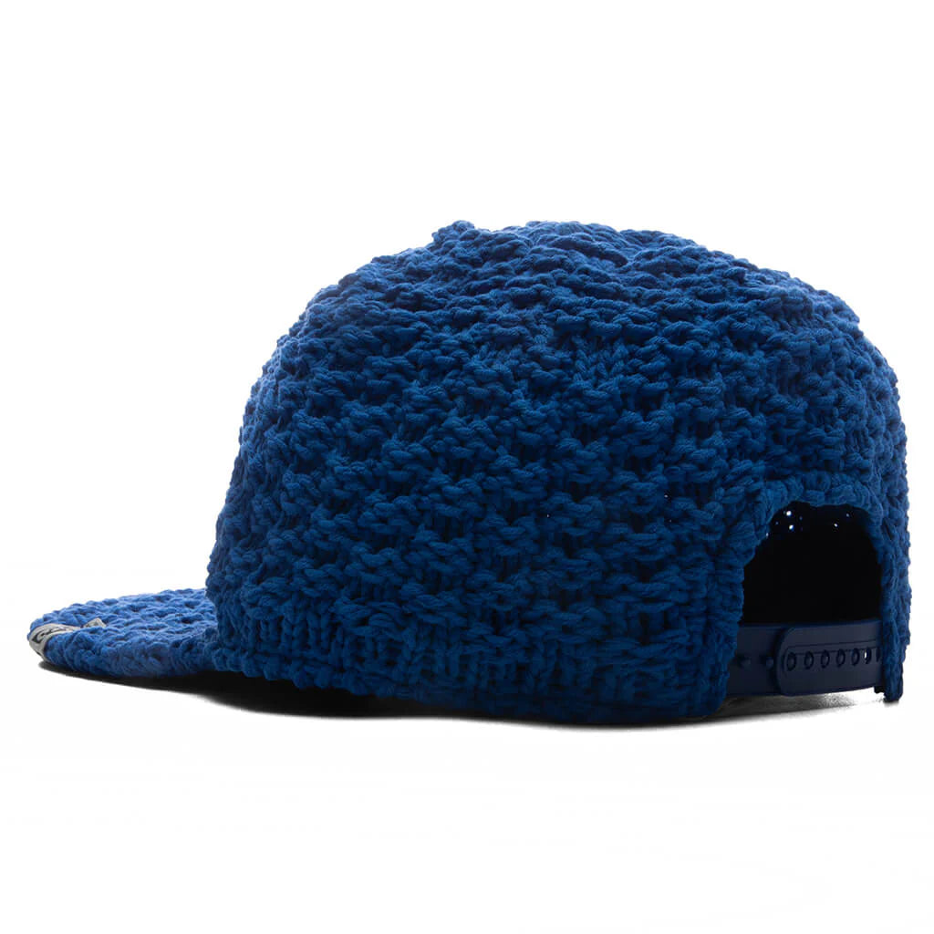 Crochet Knit Cap Blue