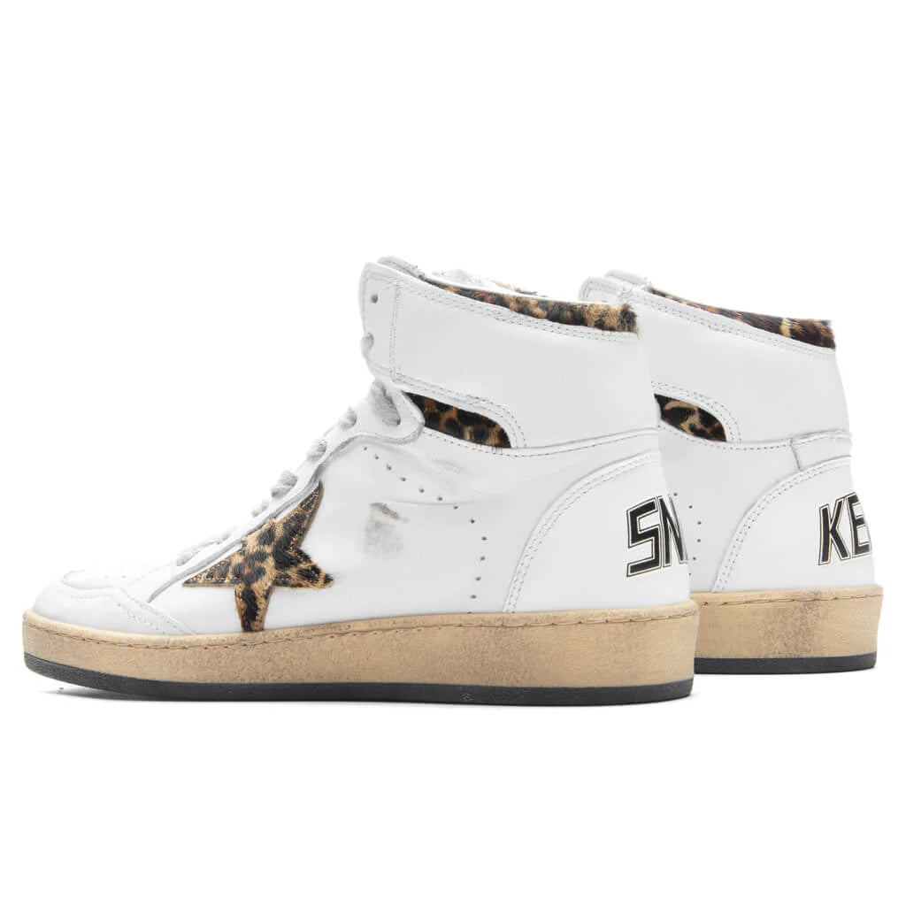 Womens Sky Star Star and Ankle White Beige