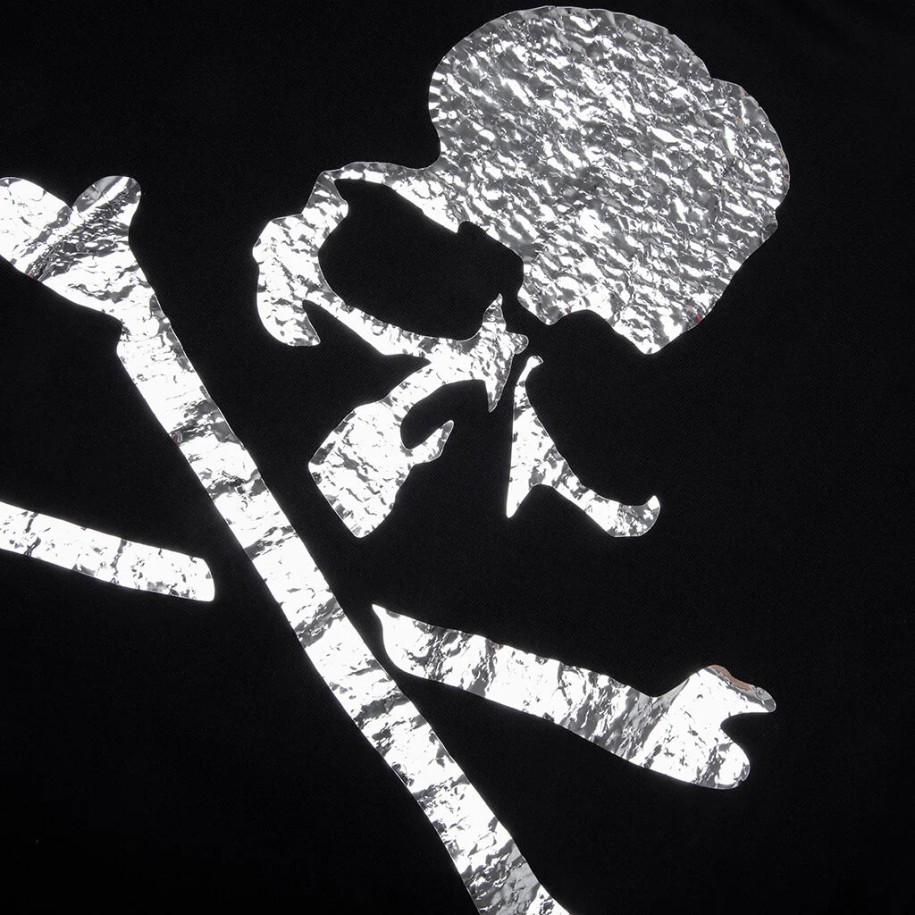 Oversized Mirror Logo S S Tee Black