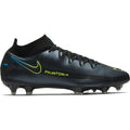 Nike Phantom GT Elite Dynamic Fit FG Firm Ground Soccer Cleats Black Cyber Photo Blue
