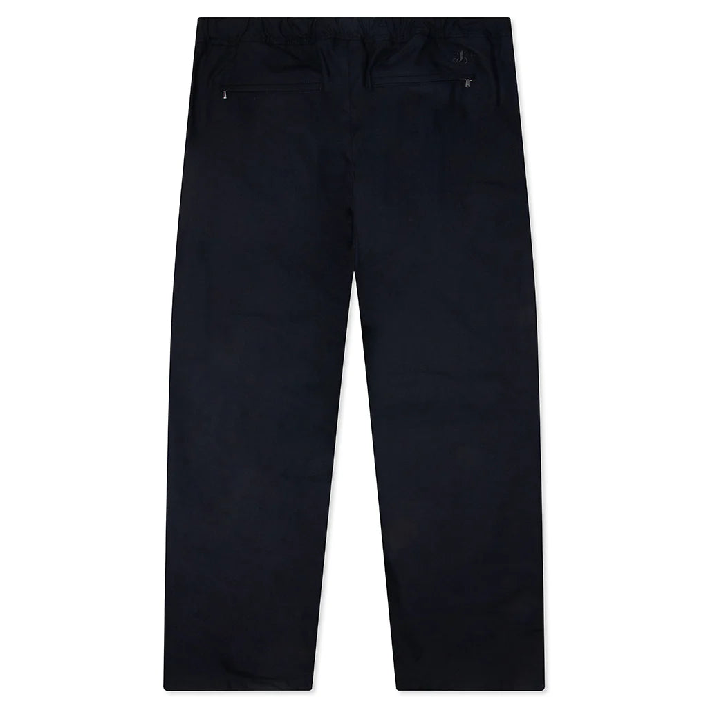 Belted Trousers Dark Navy