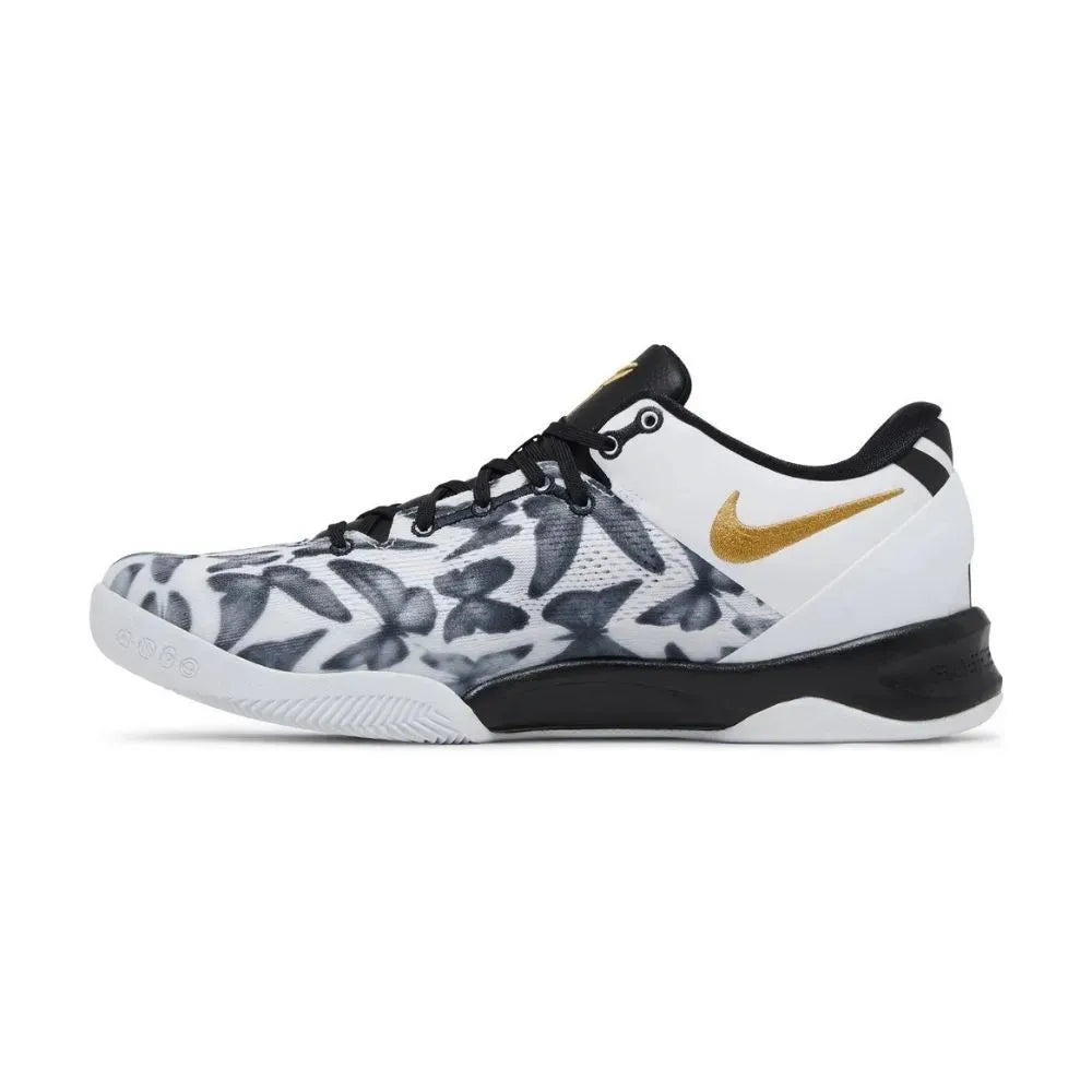 Tênis Nike Kobe 8 Protro Mambacita White Metallic Gold Black
