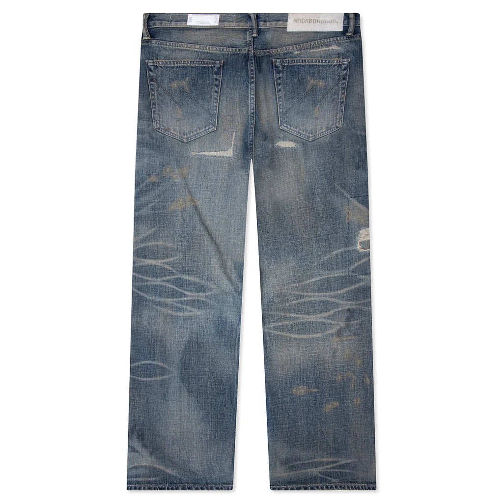 Savage Denim DP Wide Pants Indigo