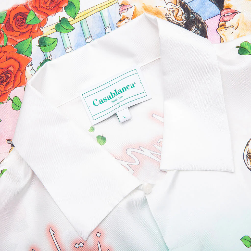 La Liaison Silk Twill Shirt Multi
