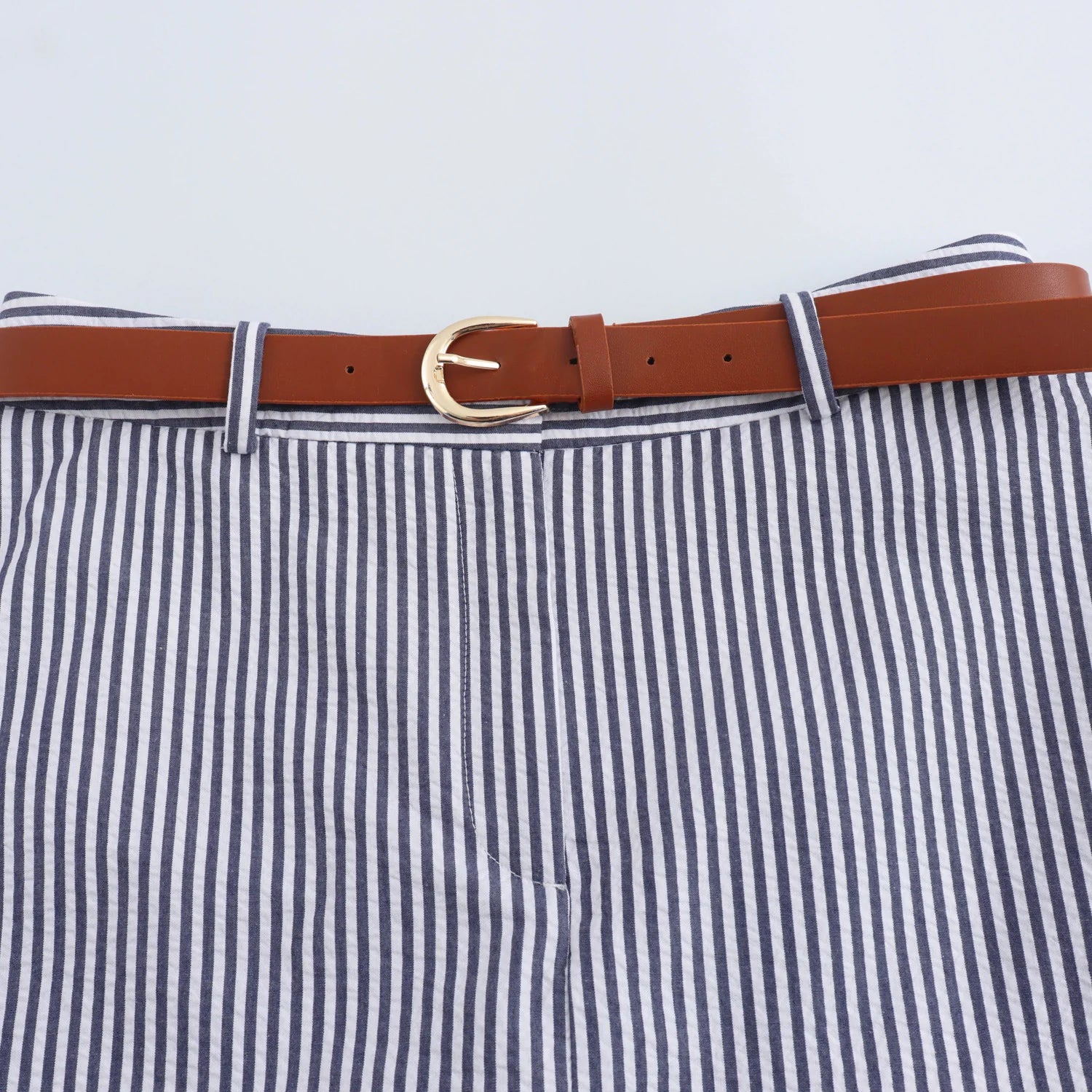 Short Saia Listrado Malu