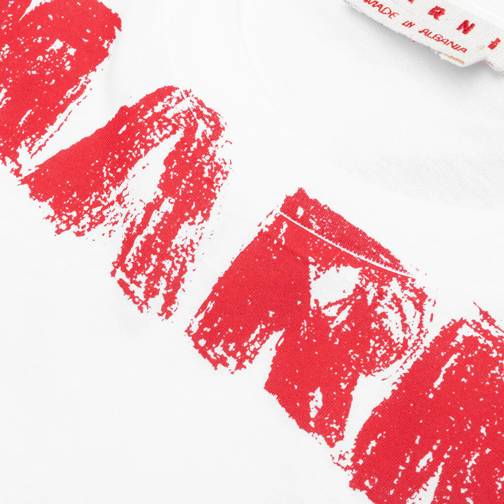 Monolith Cotton T Shirt Lily White