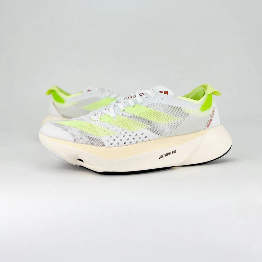 Adidas Adizero Adios Pro 3 Branco Verde Neon