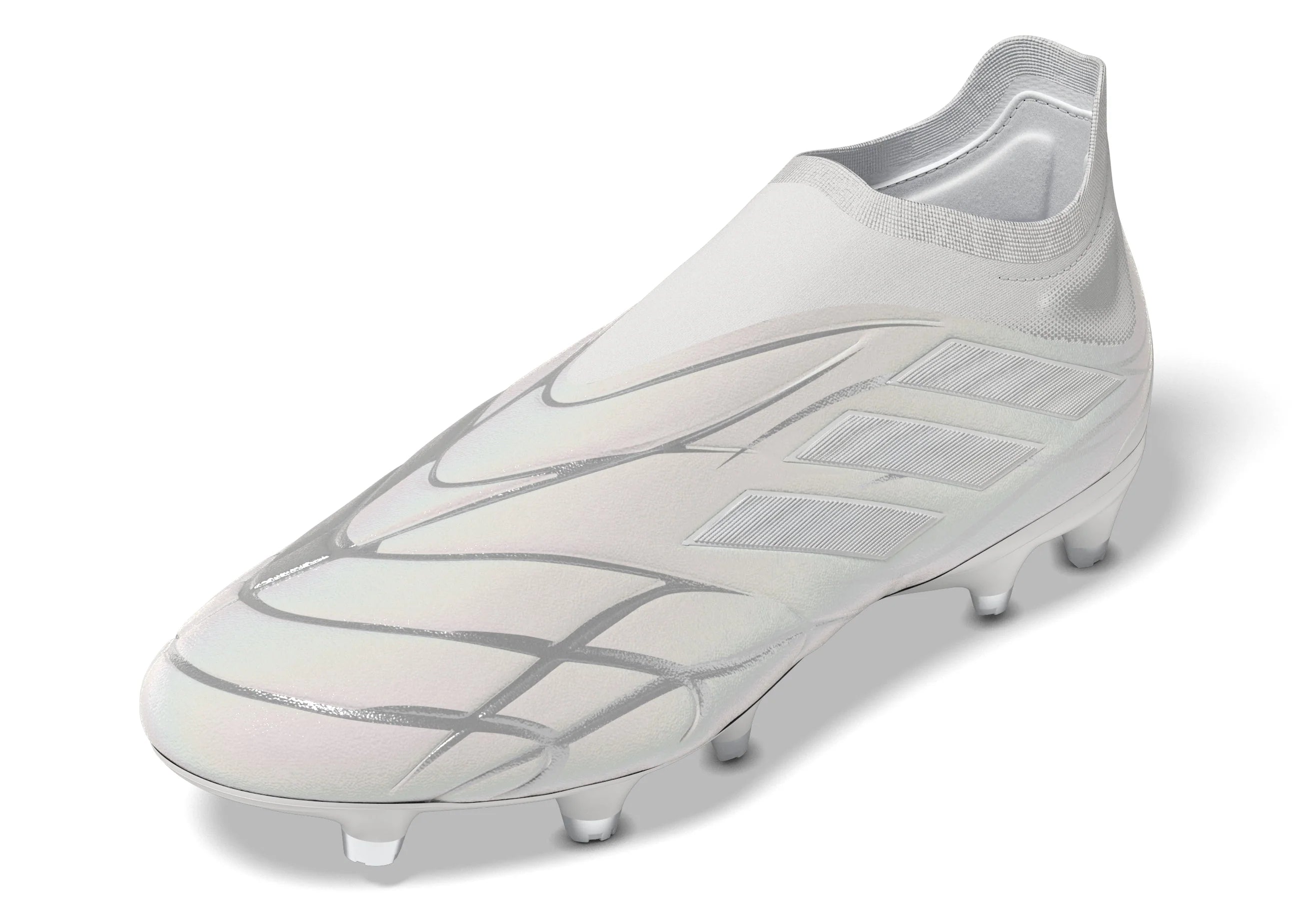 adidas Copa Pure FG Firm Ground Soccer Cleats White White