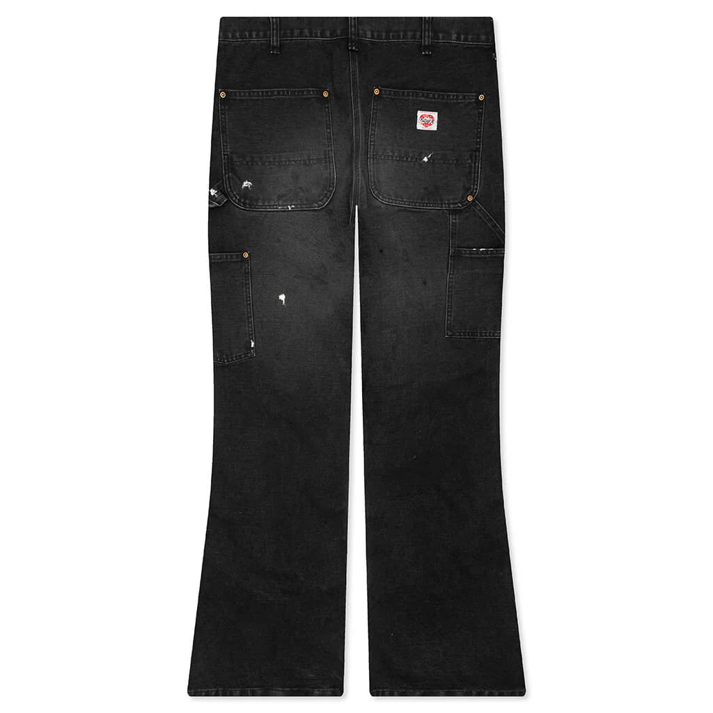 Double Knee Pants Black