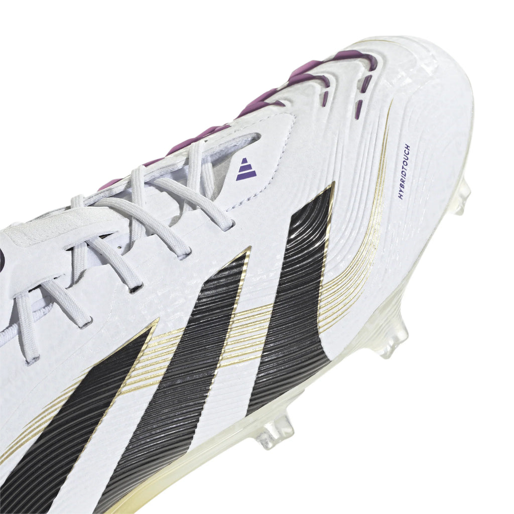 adidas Predator Elite Firm Ground Boots White Black