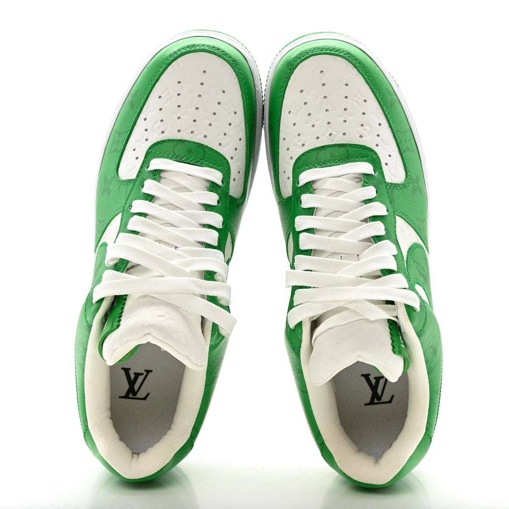 Louis Vuitton x Nike Air Force 1 Low By Virgil Abloh White Green