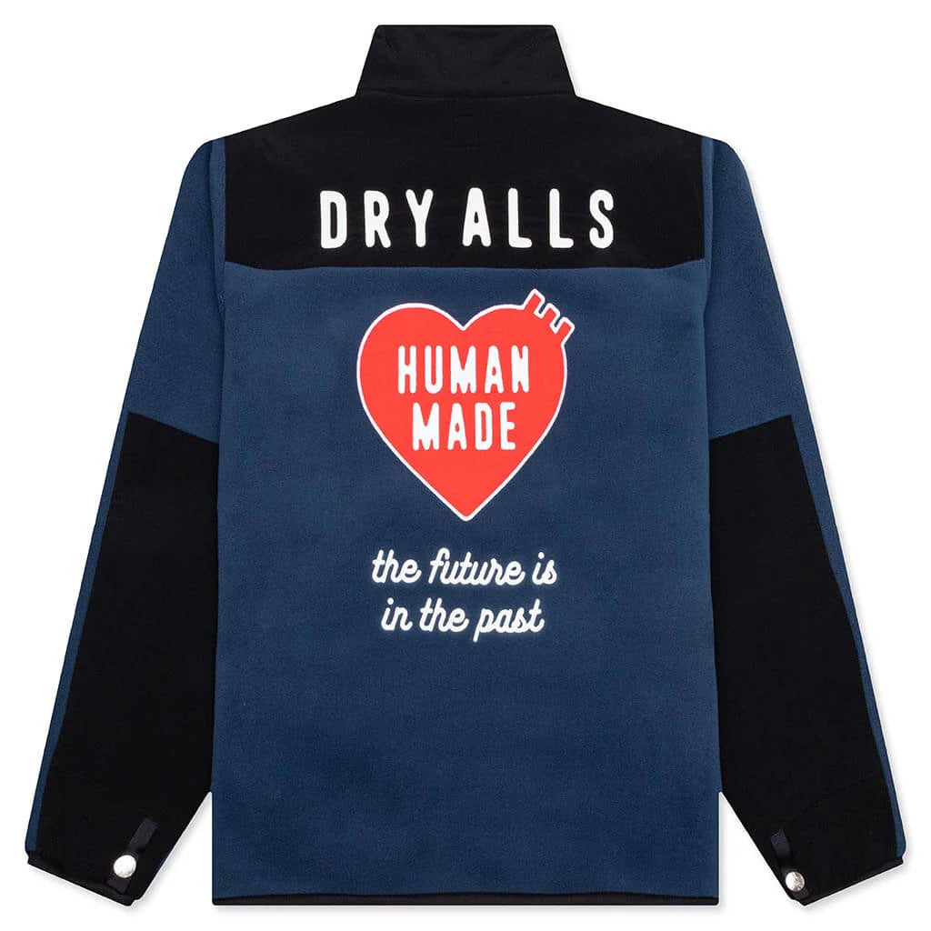 Fleece Half Zip Jacket Navy