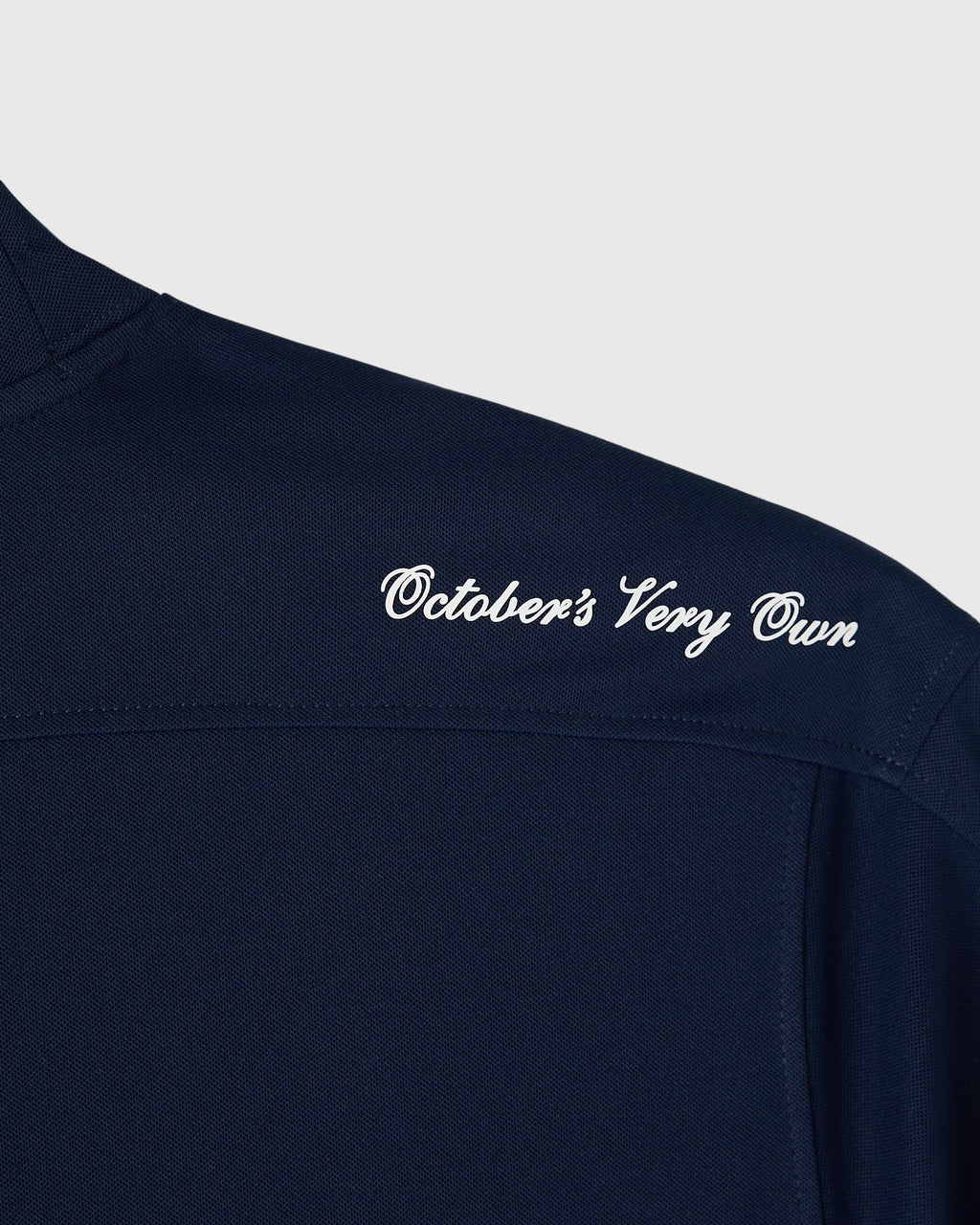 OVO Golf Mockneck Tee Deep Denim