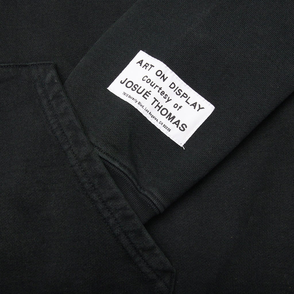 90s GD Logo Hoodie Vintage Black