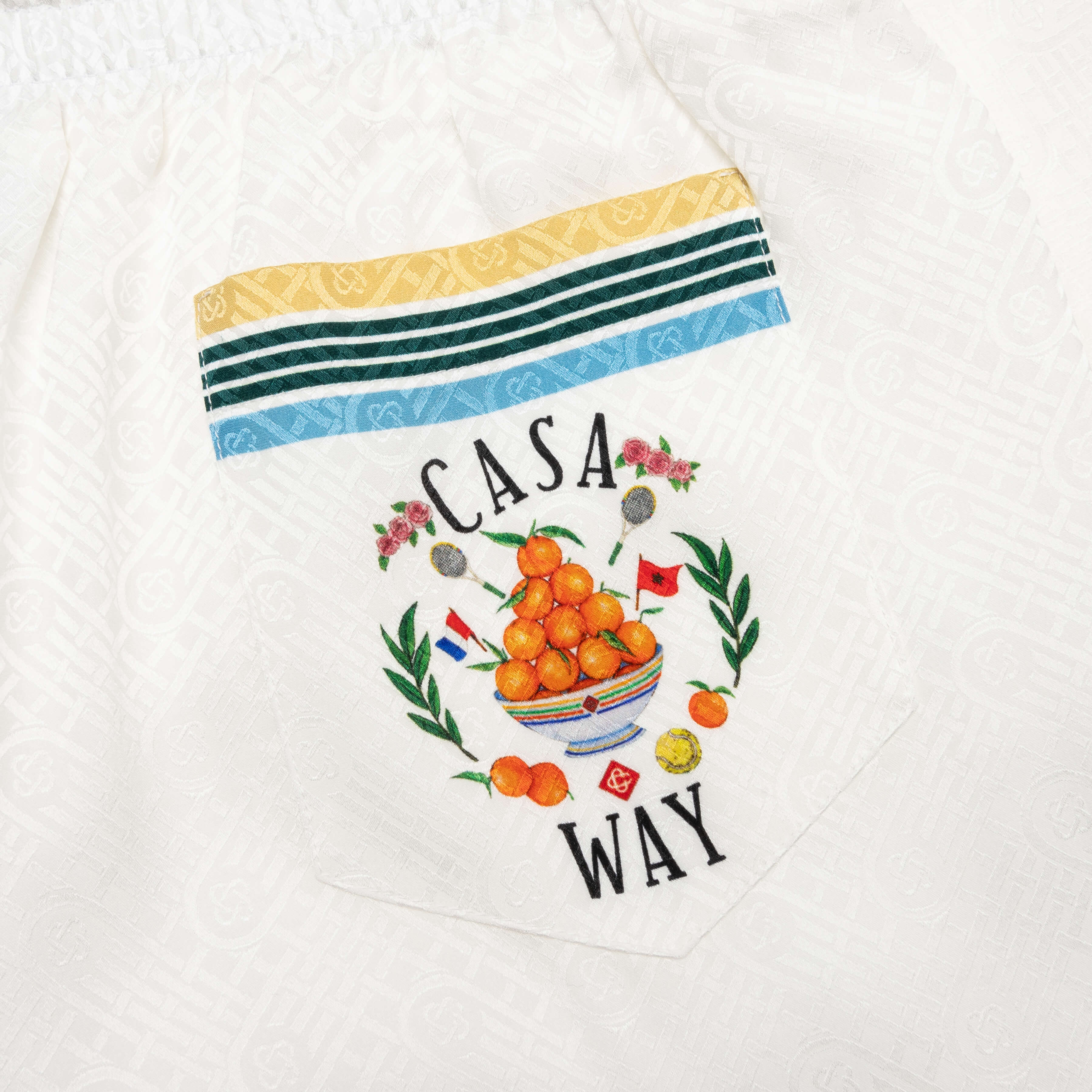 Silk Shorts With Drawstrings Casa Way