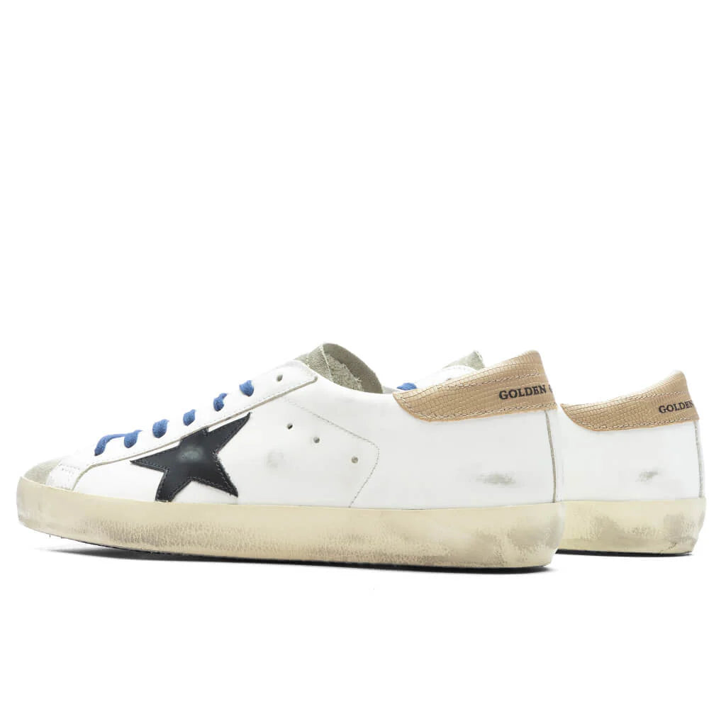 Super Star Sneakers White Taupe Black