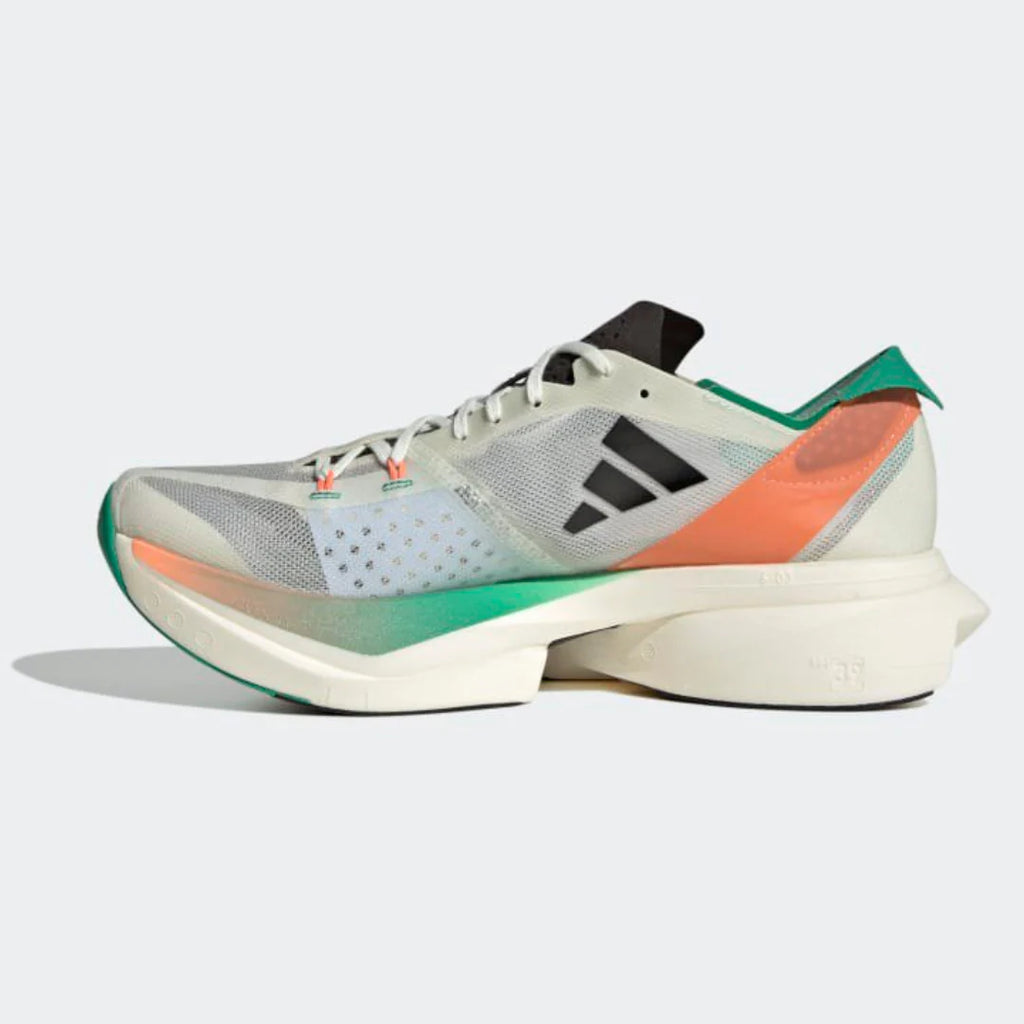 Adidas Adizero Adios Pro 3 Branco Preto Fusão Coral