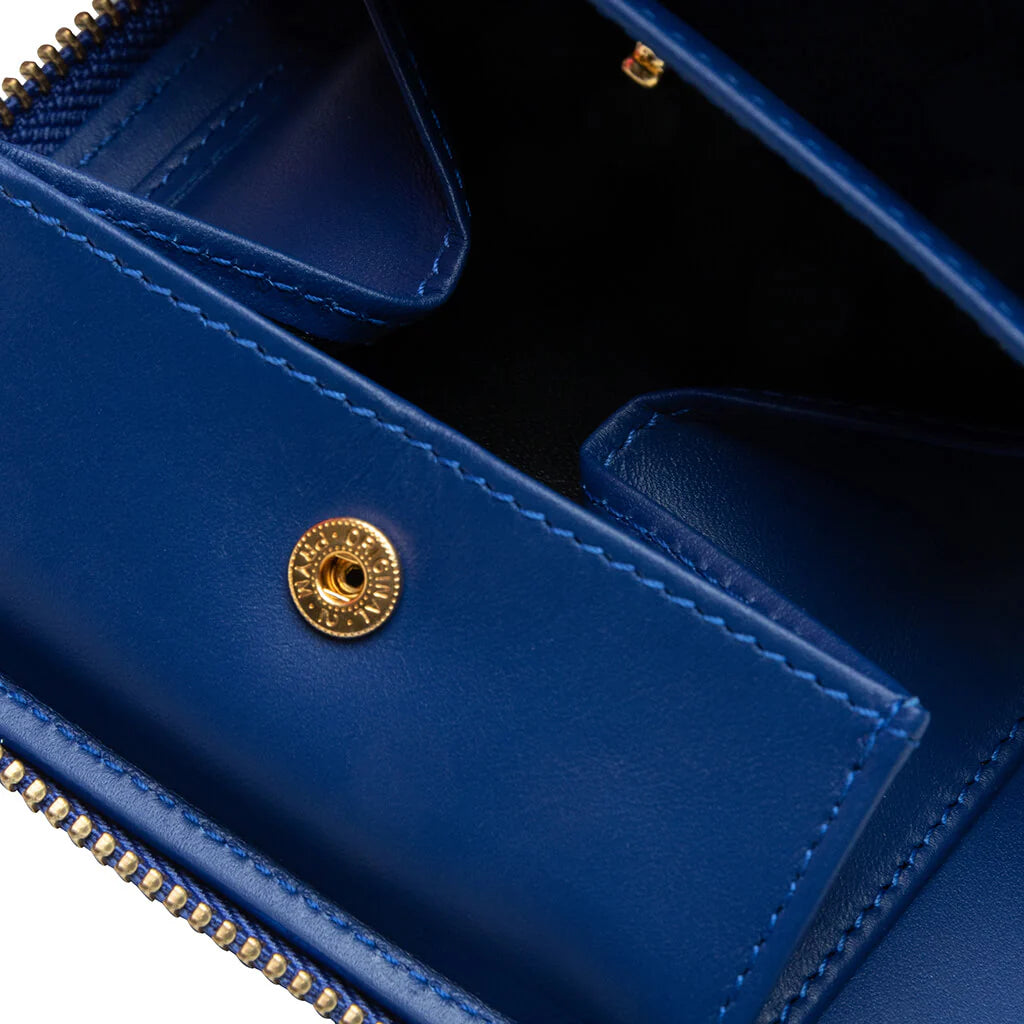 Comme des Garcons SA2100PD Polka Dots Wallet Navy