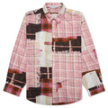 Patchwork Flannel Pink Multi