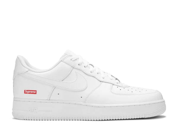 Nike Air Force 1x Supreme Low Box Logo White